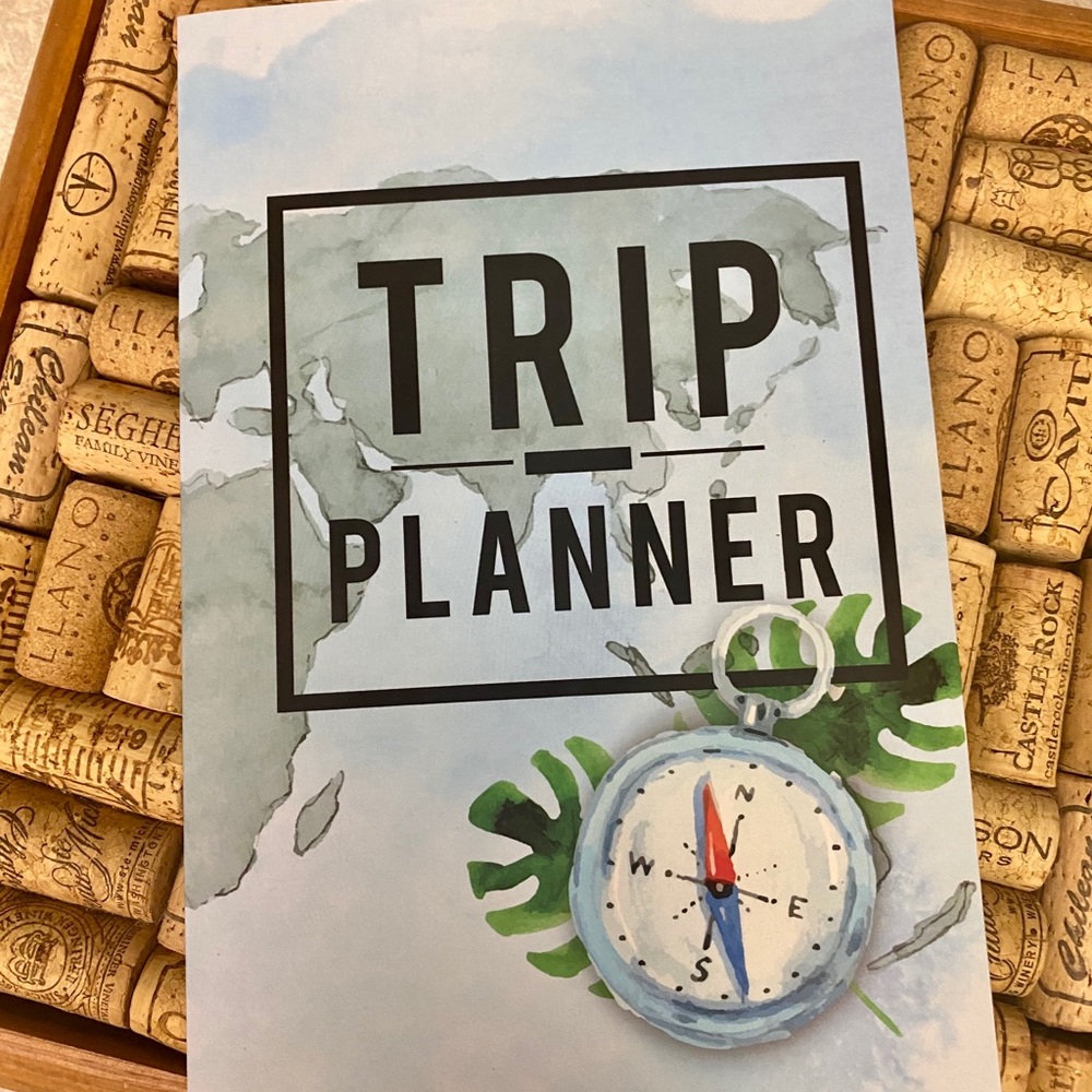 Super cute and fun Travel Planner Book!  🛳🏖☀️🍸